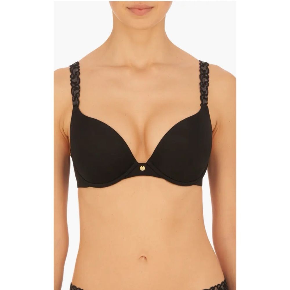 NATORI Pure Luxe Underwire Push-Up Bra NWT IN STORES $72